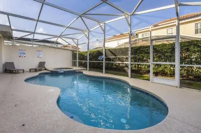 View of pool