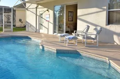 Pool and lounging chairs
