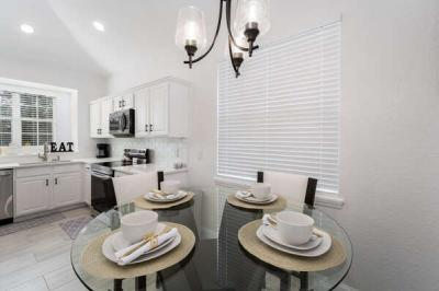 Kitchen table with seating for 4