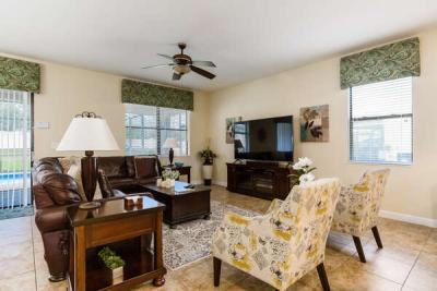 Plenty of space for the whole family to relax together
