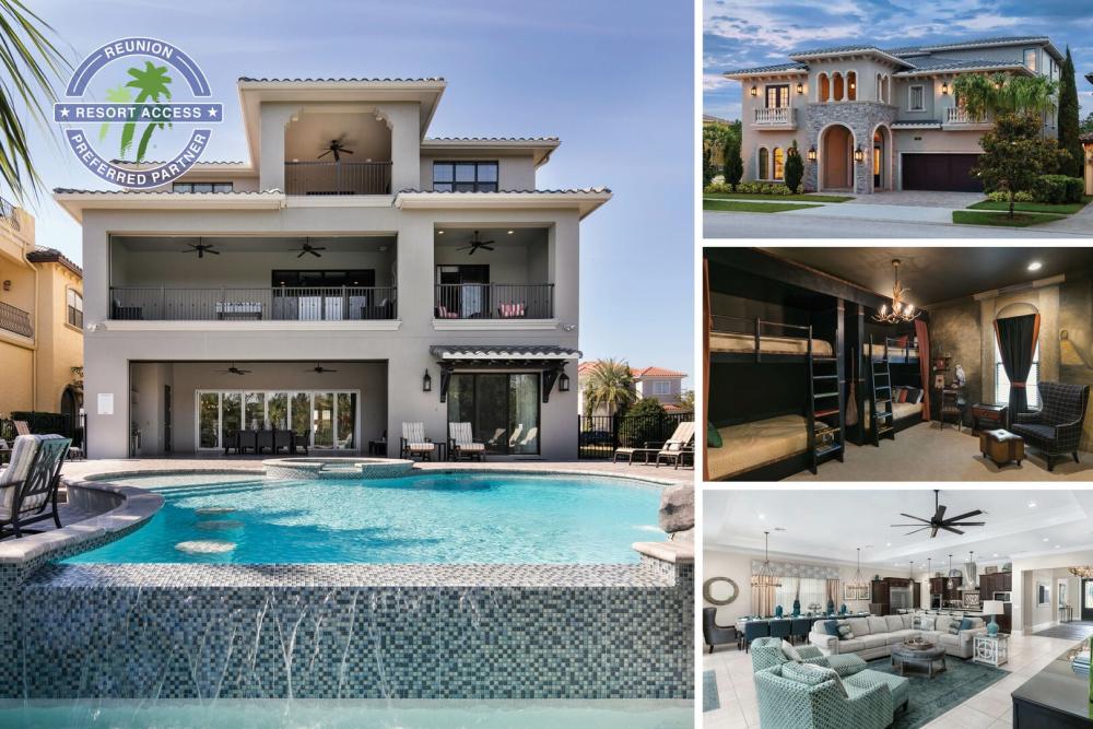 Muirfield Nook is a gorgeous 11 bedroom vacation home located in Reunion Resort