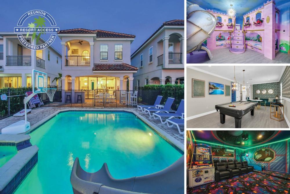 Experience a new way to vacation in this designed for fun, family vacation rental! Photos updated: August 2023