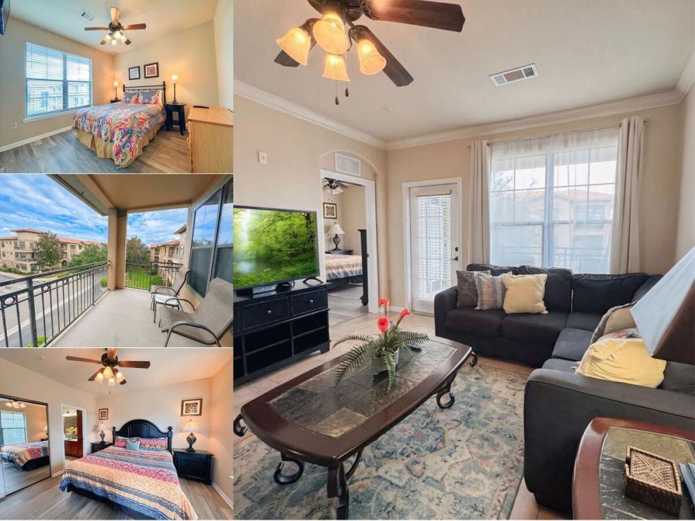 Vacation rental near Disney managed by Orlando rent a villa with a private balcony and resort access