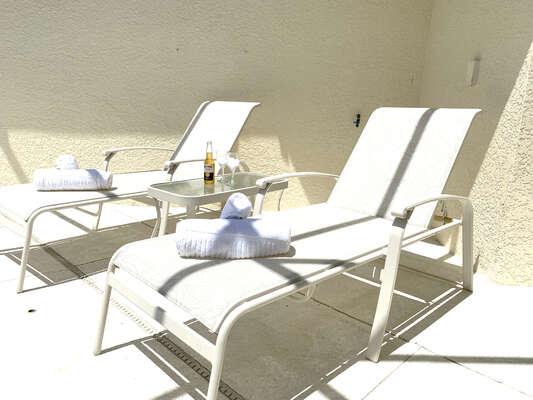 Sun loungers