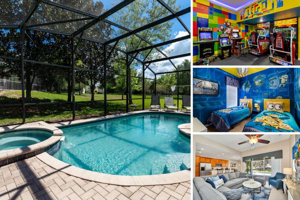 Welcome to Sun 'n Games Villa, a modern 5 bedroom vacation home located in Windsor Hills| PHOTOS UPDATED: March 2022