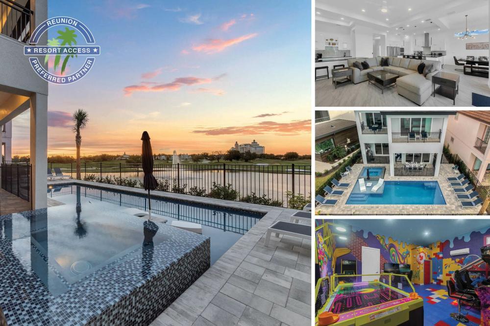 Welcome to Dream View, a custom built home with a West-facing Pool, Movie Room, and Unique Kids Bedrooms | Photos updated: May 2020