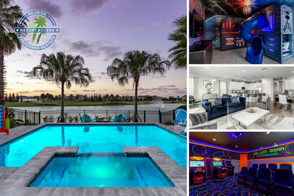 Welcome to Signature Golden Villa, a 6-bedroom villa with custom-built kids' bedrooms, movie theater, and luxury furnishings | Photos updated: December 2020