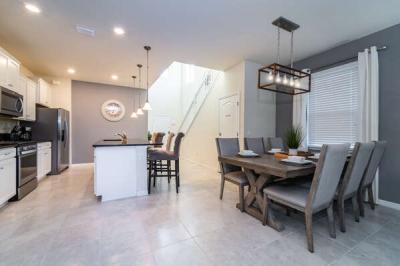 Kitchen and dining table