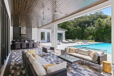 Guests will love to enjoy the fresh air on the second-floor balcony