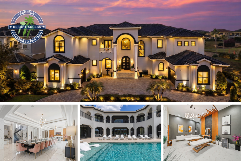 Welcome to The Kingdom at Reunion! A 12 bedroom, 12.5 bathroom home located in prestigious Reunion Resort. Photos updated:  November 2025