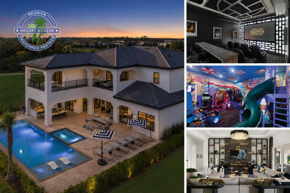 Welcome to The Grand Orlando, a luxurious 8 bedroom, 11 bath home within the prestigious Bear's Den Club at Reunion Resort