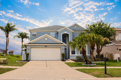 Front of rental near Disney.