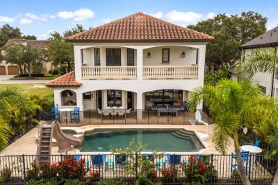 The privacy of this home is one-of-a-kind with simply nature surrounding your outdoor entertainment area and pool deck